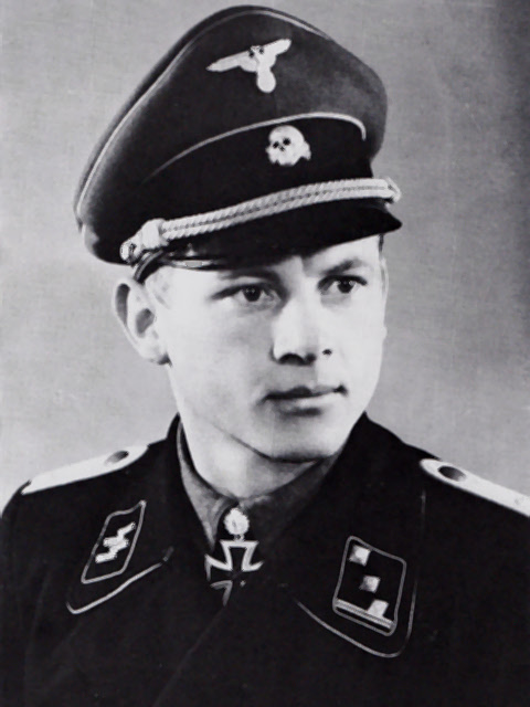 A studio portrait of SS-Obersturmbannführer <b>Michael Wittmann</b> in 1944, <b>...</b> - bio_img_20