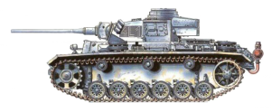 Wittmann's first Panzer, the Panzer III Ausf. J, Nr. 4L1