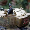 FoV Tiger 222 Turret rear with Wittmann figure
