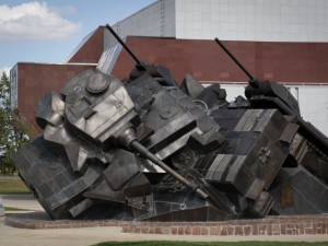 Outside the Battlefield State Museum, Prokhorovka