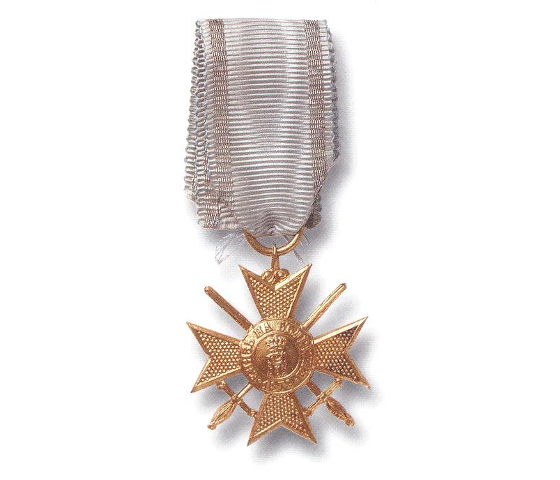 Royal Bulgarian Soldiers Cross of the Order of Bravery 2nd Class, awarded August 1942