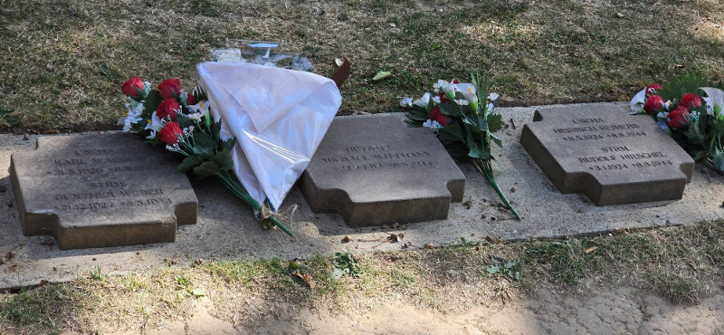 As of August 2026, new grave markers were installed for Michael Wittmann and his crew, arranged horizontally.