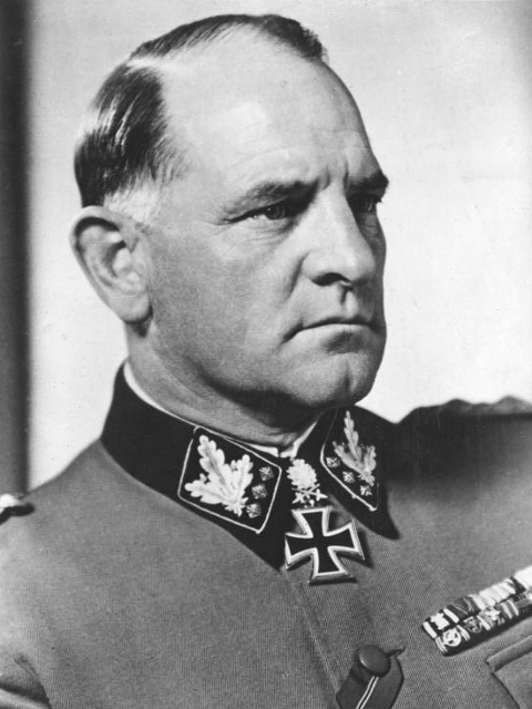 Josef “Sepp” Dietrich, eventual commander of the Leibstandarte SS Adolf Hitler