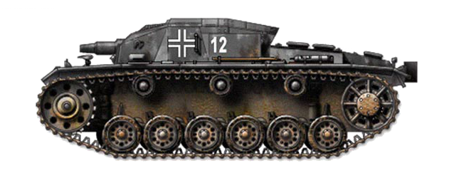 A Sturmgeschütz (StuG.) III Ausf. A, similar to the one commanded by Michael Wittmann on his first assignment on the Eastern Front