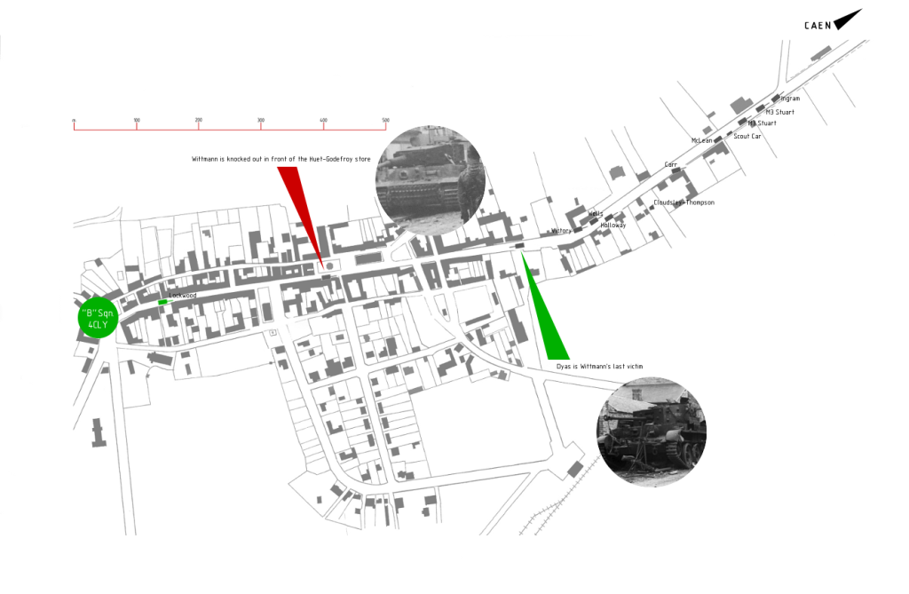 Wittmann meets Dyas head on, and the Cromwell is his final victim.
