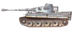 Wittmann's first Tiger, the 4th Company 411