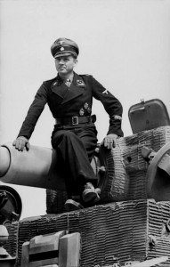 Arguably one of the most iconic images of the Second World War, SS-Obersturmführer Wittmann prepares to take the battle to the Western Front