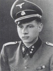 Wittmann in the uniform of an SS-Untersturmführer after officer training, 1942