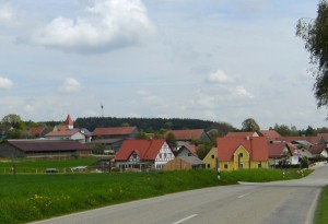 The village of Vogelthal, Michael Wittmann's birthplace